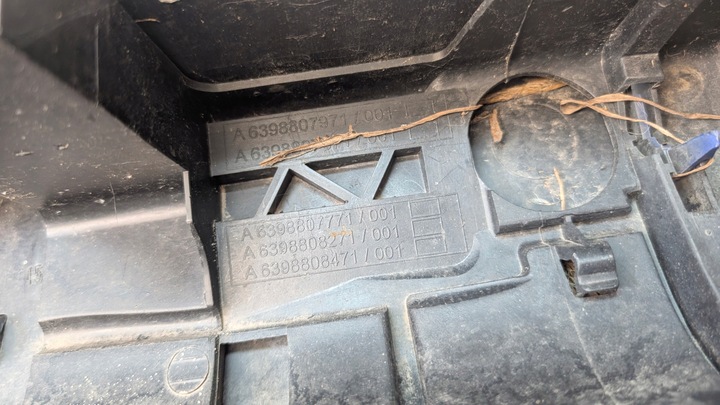 фото №12, Mercedes vito viano w639 бампер задній зад a6398807971