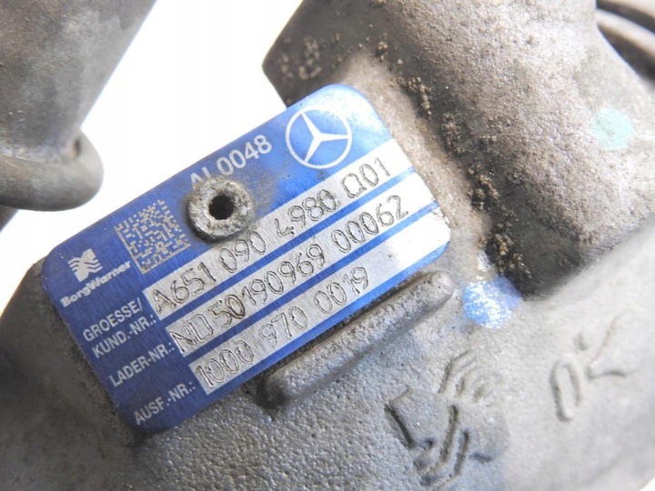 фото №6, Турбонагнітач турбіна колектор mercedes w212 2.2 cdi a6510904980