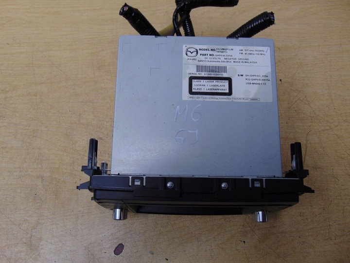 фото №15, Радіо заводські навігація mazda 6 gj cv-vm42f0jm