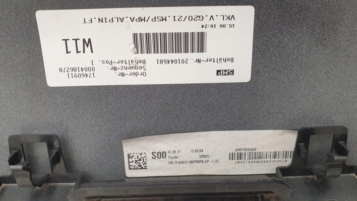 фото №15, Bmw 3 g20 g21 м-пакет бампер перед переднее