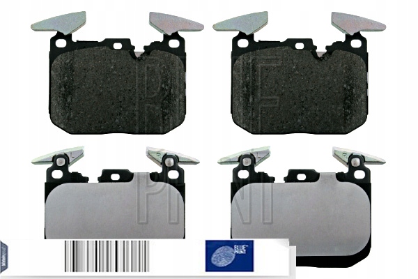 фото №13, Тормозные колодки тормозные перед синий print adb114231