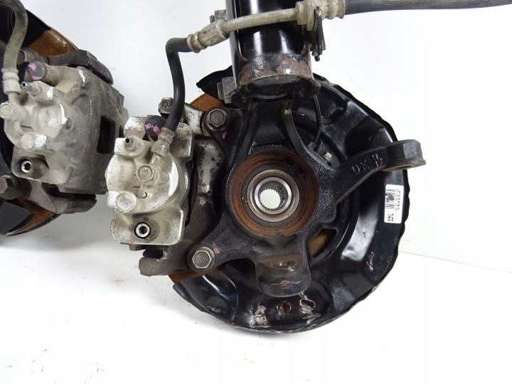 фото №13, Toyota yaris iii 1.5 гибрид поворотный кулак правая амортизатор 500858