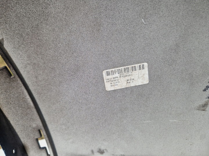 фото №13, Bmw x1 e84 бампер задній зад з планка планка