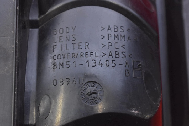 фото №8, Фара ліва зад задня 8m51-13405-a ford focus mk2 5d hb рестайлінг 07-11