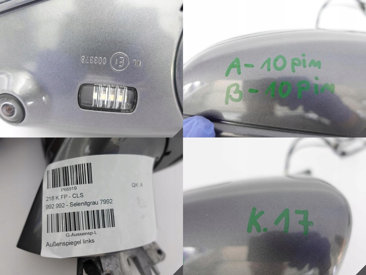фото №12, Mercedes cls c218 x218 10-18 камера+ асистент 20pin