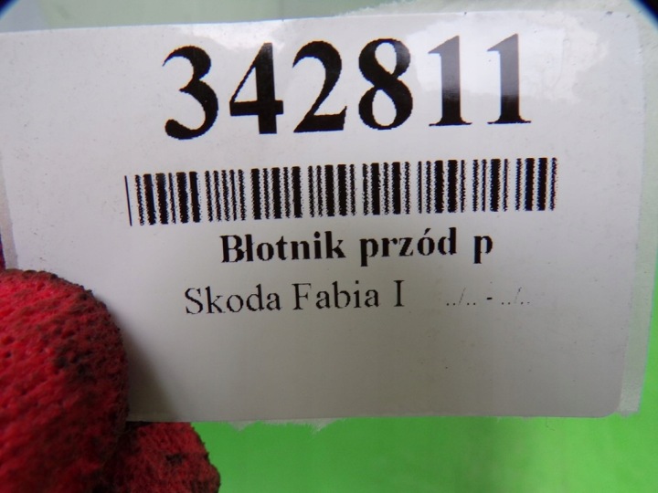 фото №13, Skoda fabia i крило праве передній перед