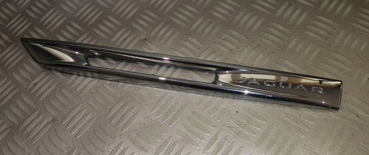 фото №7, Jaguar xj x351 планка накладка ліва хром крила лівий перед передня