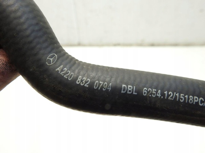 фото №6, Шланг труба води mercedes w220 4.0 cdi v8 a2208320794
