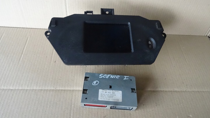 фото №1, Scenic 1 i дисплей блок управления навигации