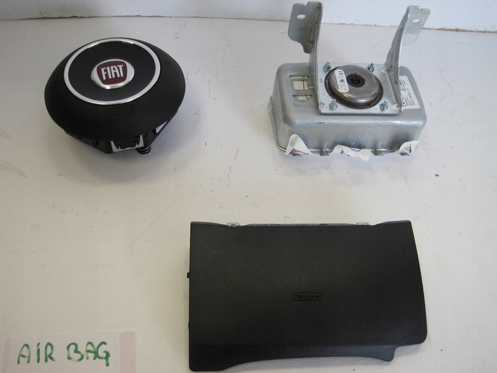 фото №10, Подушка безопасности подушка водителя руль пассажира сиденья fiat 500 новый