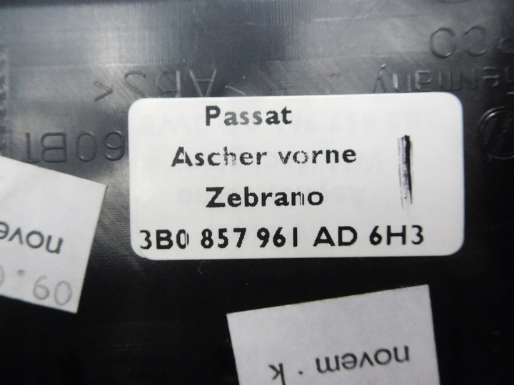 фото №9, Vw passat b5 fl пепельница дерево 3b0857961ad