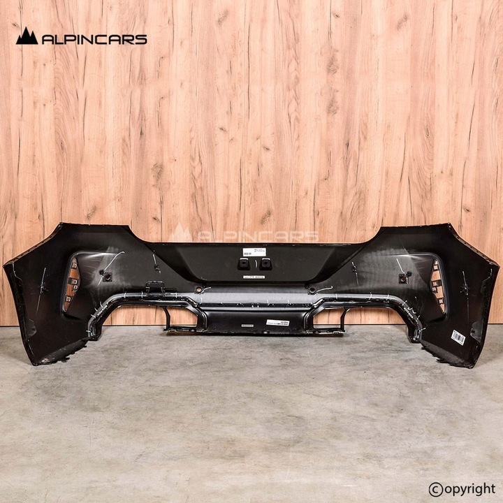 фото №5, Bmw 8 f91 f92 m8 бампер задний чёрный sapphire