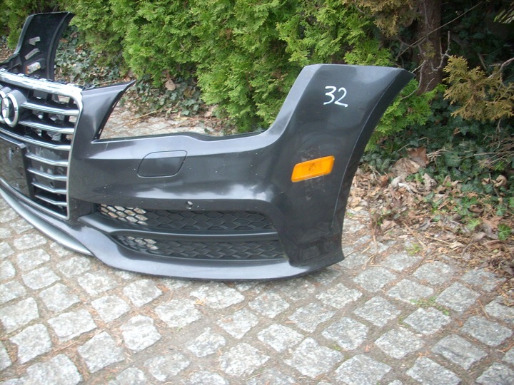 фото №12, Audi a7 4g8 s-line перед бампер повреждённый решётка ew полный usa s line