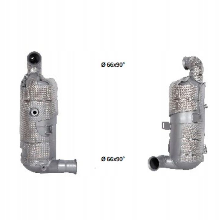 фото №1, Фильтр частиц твердых dpf - ds ds4 ds7 opel astra l peugeot 308 508 - 1.5