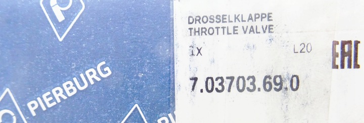 фото №12, Дросельна заслінка повітря pierburg 7.03703.69.0