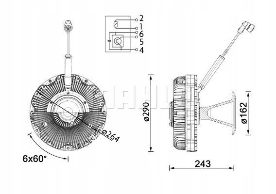 фото №14, Mahle cfc 173 000p вискоза mercedes actros mp4 mp5 antos arocs евро 6