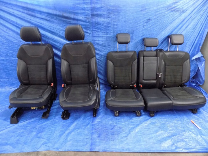 фото №1, Сидіння диван алькантара шкіра mercedes ml w166 13r