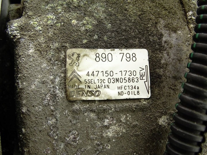фото №9, Компресор кондиціонера citroen c4 ii 1.6 447150-1730