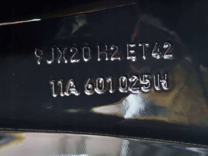 фото №12, Диски volkswagen id.4 перед 8x20 et42 зад 9x20 et45 5x112 11a601025a