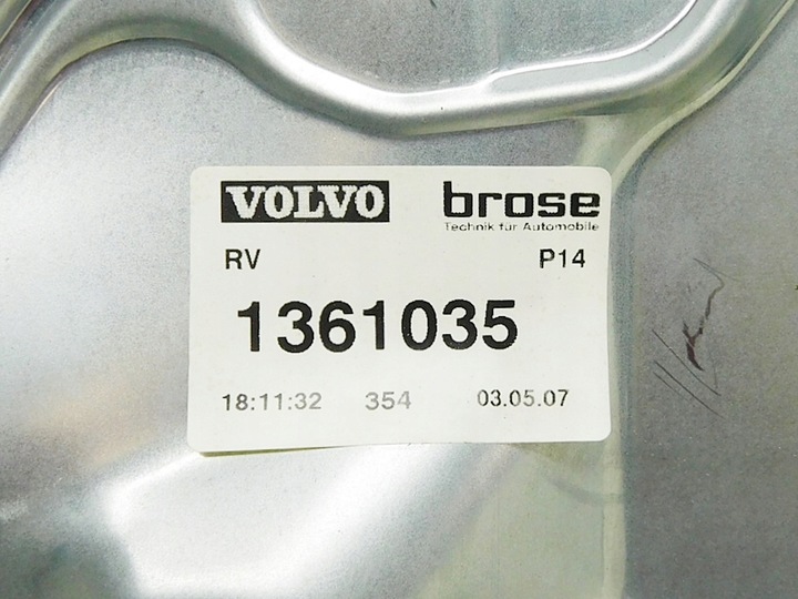 фото №10, Подъемник стекла правый - volvo c30 06-09 eu