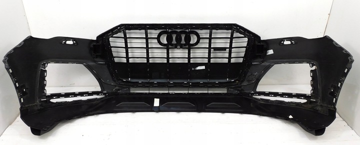 фото №7, Audi q7 рестайлинг 4m s line бампер перед переднее хром