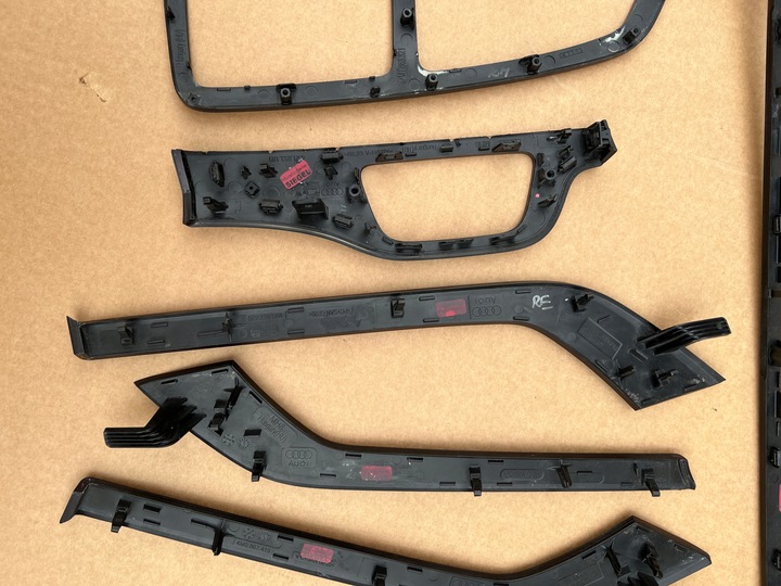 фото №12, Audi q7 sq7 4m оригинальные планки декоративный decory интерьера карбон карбон