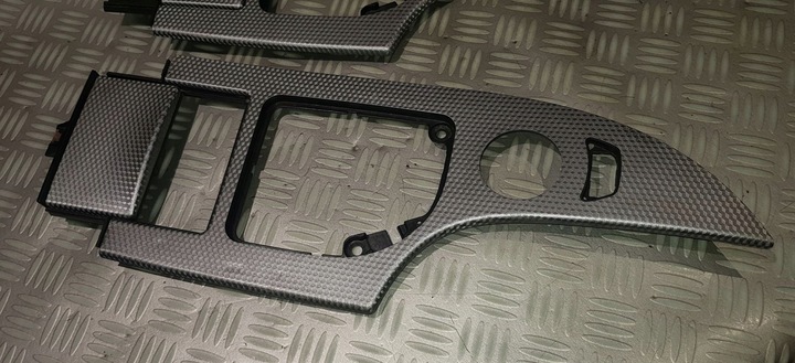 фото №10, Bmw 5 e60 e61 планка рамка декоративна dekor тунелю alu cube 7897232 03-06r eur