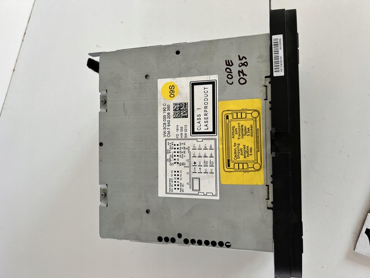 фото №3, Радио vw seat skoda 3c8035190c