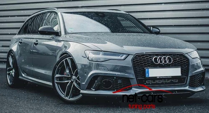 фото №8, Бампер перед audi a6 c7 4g 15-18 s rs6 решітка радіатора рестайлінг