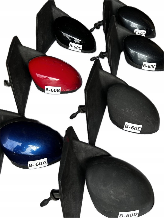 фото №7, Citroen c1 peugeot 107 toyota aygo 05-14r праві дзеркало 87910-0h011 механічна коробка передач
