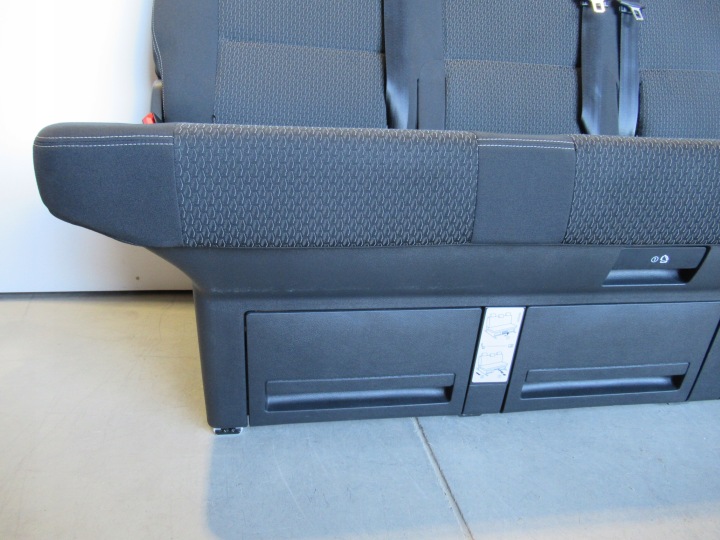 фото №7, Vw t6 multivan диван сидіння 3 ряд isofix kutamo
