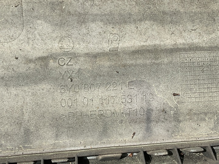 фото №8, Skoda fabia i 1 рестайлінг 04-08 бампер перед переднє