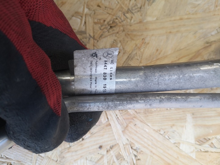 фото №8, Mercedes v клас w447 шланг кондиціонера нижня a4478301715 a4478301515