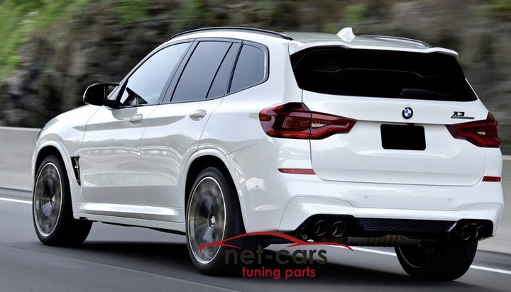 фото №14, Диффузор спойлер наконечники bmw x3 g01 mx3 m набор b