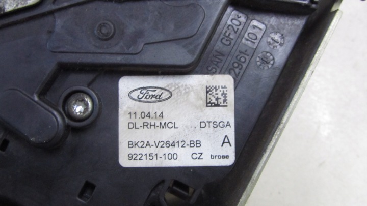 фото №7, Ford tourneo custom замок дверь сдвижных правое bk21-v26418a aa синий 12-