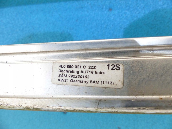 фото №8, Рейлінги дахові хром audi q7 4l 05-15