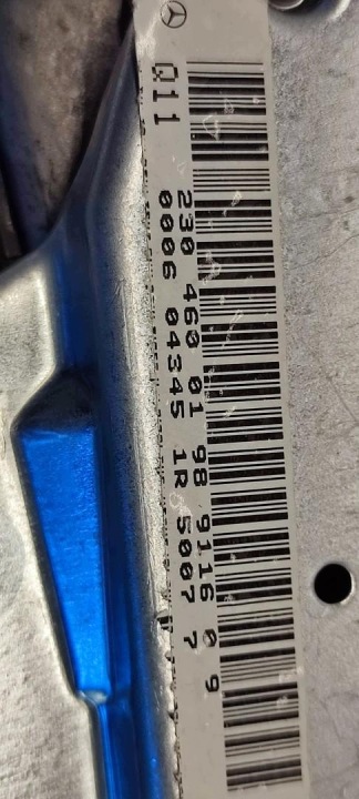 фото №8, Mercedes sl r230 подушка подушка  водія a2304600198