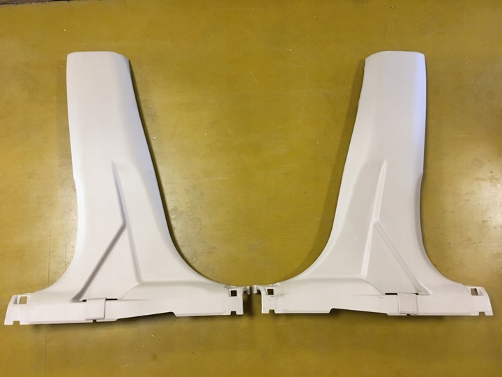 фото №1, Права захист оббивка стійка b nissan x-trail t32