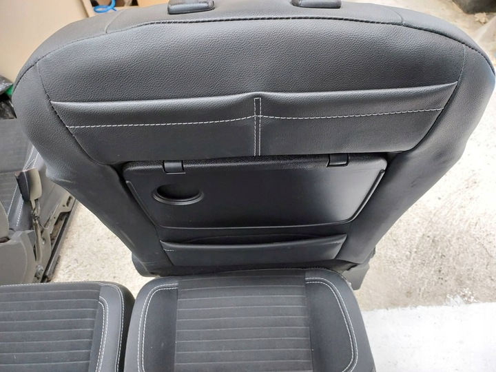 фото №6, Renault scenic iii 3 x-mod рестайлинг сиденья обивка дверь кожа полукожа