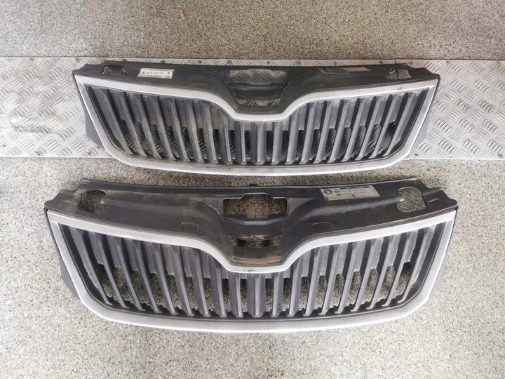 фото №1, Решётка решётка радиатора перед skoda rapid spaceback 5ja853668