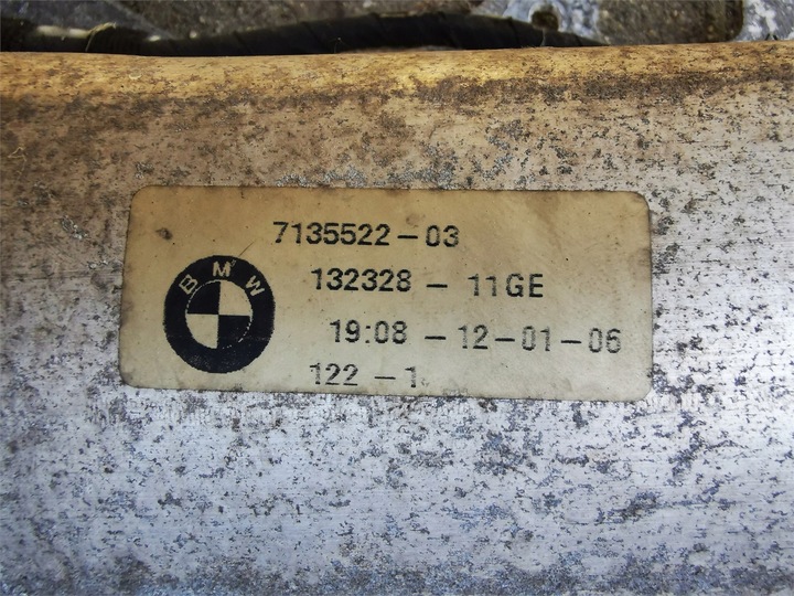 фото №7, Bmw 7 e65 рестайлінг балка pod переднє бампер + омивачі