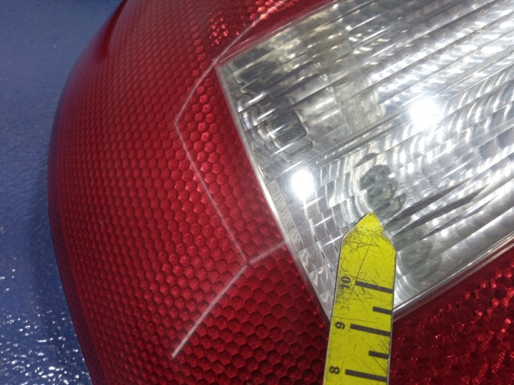 фото №8, Audi a3 8l рестайлінг фара зад ліва задня 8l0945095b