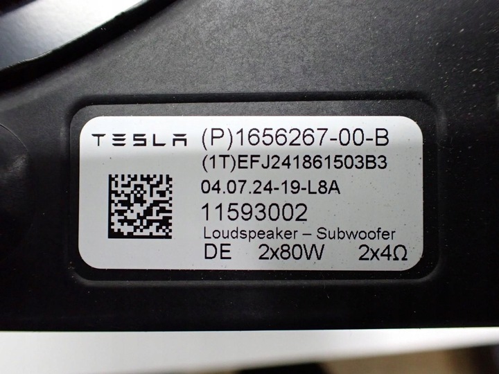 фото №8, Динамік сабвуфер оригінал 1656267-00-b tesla модель y 24r