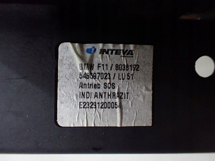 фото №7, Люк панорама комплектный оригинал bmw 5 f11 универсал 12r