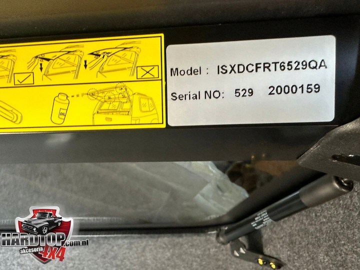 фото №7, Надстройка isuzu d-max hardtop na pakę стёкла 2011+