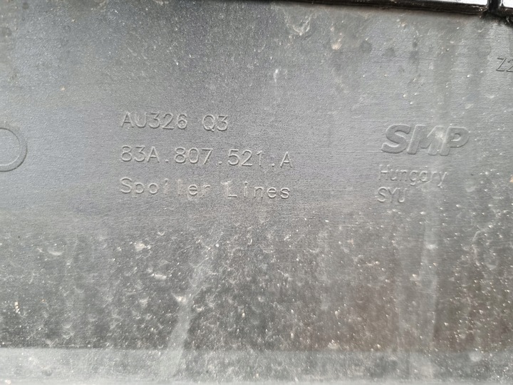 фото №6, Audi q3 83a sline s line 19- бампер зад оригінал