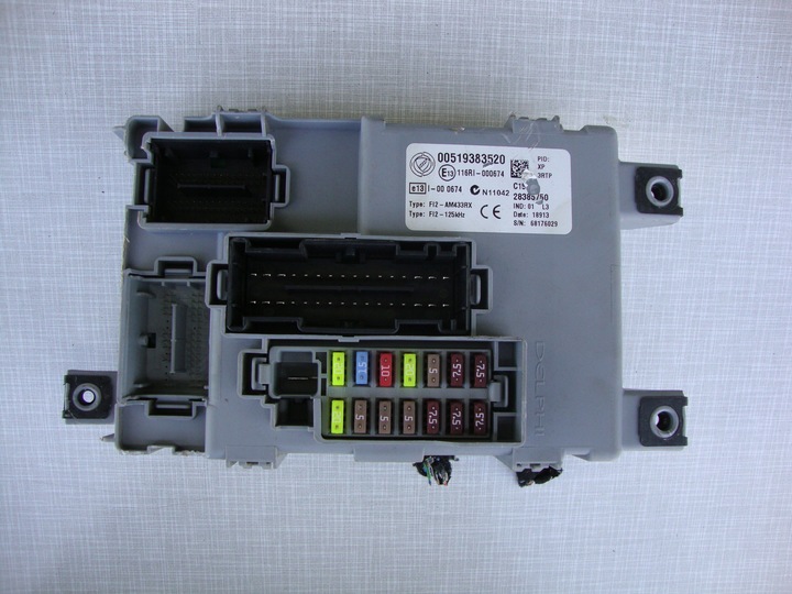 фото №1, Combo d 1.6 cdti коробка модуль bsi 00519383520