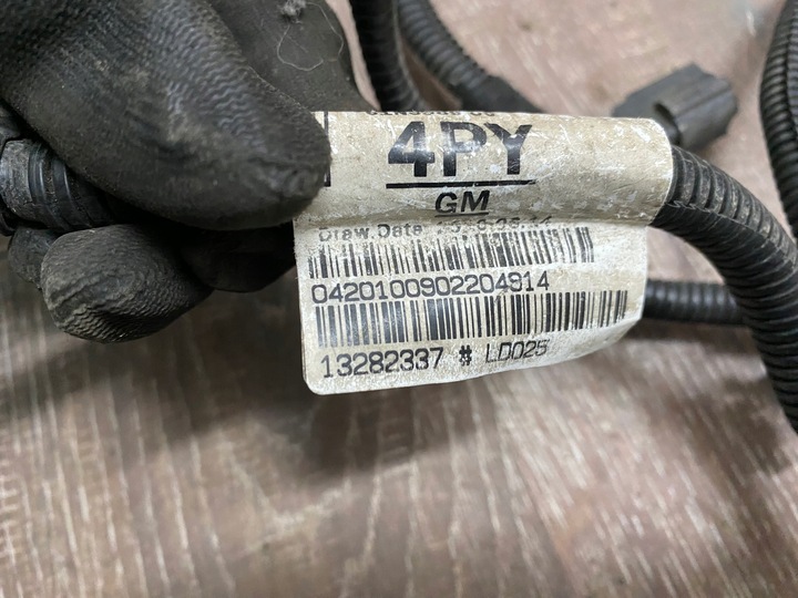 фото №11, Opel astra j джгут pdc перед 13282337 оригінал