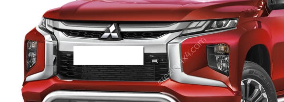 фото №10, Mitsubishi l200 18 - планки бампера комплект 4 штуки