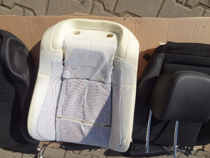 фото №5, Спинка губка сидіння шкіра праві перед mercedes gle w167 bez подушки